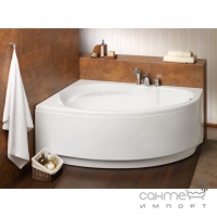 Асиметрична ванна Polimat Marea 150x100 P 00293 біла, права