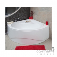 Кутова ванна Polimat Standard II 140x140 00254 біла