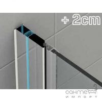 Додатковий профіль для душових дверей New Trendy Soleo PP-0005
