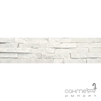 Настінна плитка, камінь 15x60 IMSO Ceramiche Tramezzi Bianco (біла)