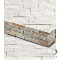 Настінна плитка кутова, камінь 15x60x15 IMSO Ceramiche Tramezzi Corner Bianco (біла)