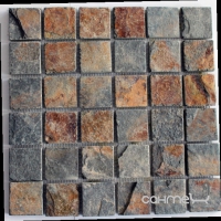 Мозаїка 30,5x30,5 (4,8x4,8) IMSO Ceramiche Mosaico 3D Multi