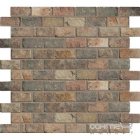 Мозаика 30,5x30,5 (2,3x4,8) IMSO Ceramiche Mosaico Brick Multi