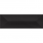 Настенная плитка 9,8x29,8 Paradyz FAVARO NERO STRUCTURE (черная, глянец)