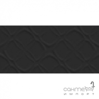 Настенная плитка, декор 30x60 Paradyz Esten GRAFIT STRUKTURA B (черная)