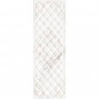 Настінна плитка, декор Ascot GlamourWall Calacatta Capitone Dec (біла)