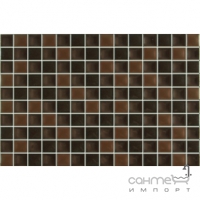 Мозаичный декор 20х30 Argenta Glitter Element Marron (коричневый)