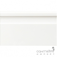 Бордюр настенный 15x25 Ascot GlamourWall Alzata Calacatta (белый)