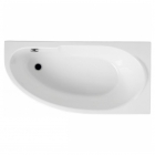 Ассиметричная ванна Polimat Miki 140x70 P 00362 белая, правая