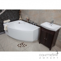 Ассиметричная ванна Polimat Frida I 150x90 L 00283 белая, левая