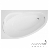 Ассиметричная ванна Polimat Marea 150x100 L 00295 белая, левая