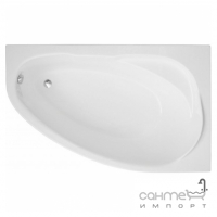 Ассиметричная ванна Polimat Marea 150x100 P 00293 белая, правая