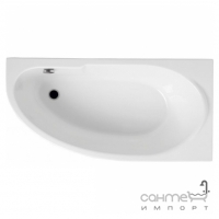 Ассиметричная ванна Polimat Miki 140x70 P 00362 белая, правая