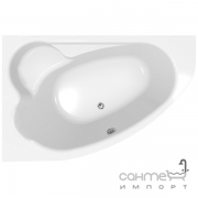 Ассиметричная акриловая ванна Cersanit Kaliope 170x110 левосторонняя