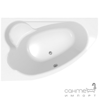 Ассиметричная акриловая ванна Cersanit Kaliope 170x110 левосторонняя