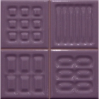 Настенная плитка 20x20 Argenta MATRIX LINK FUCSIA PREINCISION (фиолетовая)