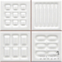 Настенная плитка 20x20 Argenta MATRIX LINK WHITE PREINCISION (белая)