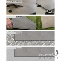 Плитка для підлоги 60х60х2 Cerdisa Archistone Limestone Bianco Grip R11 RT (біла)